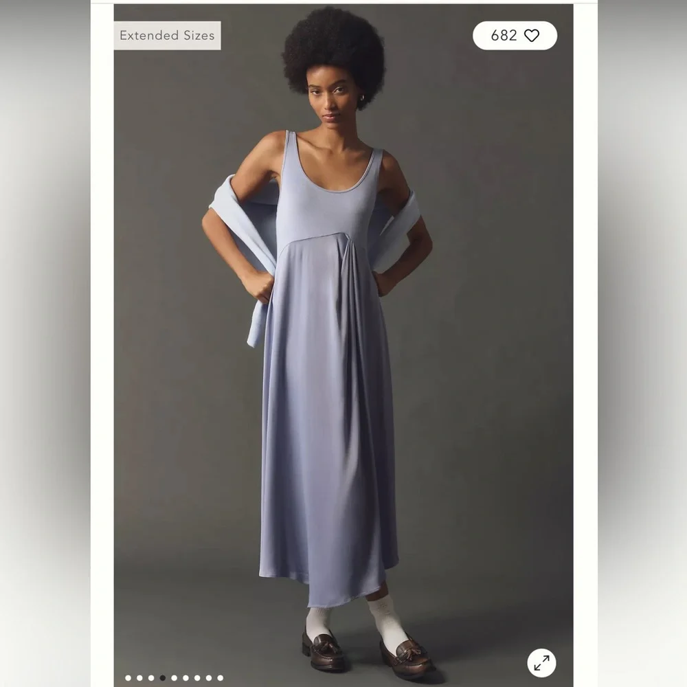 By Anthropologie sleeveless dress - Picture 1 of 2